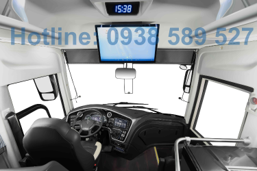 Khoang lái hiện đại - XE BUS GHẾ THACO CRUIZER