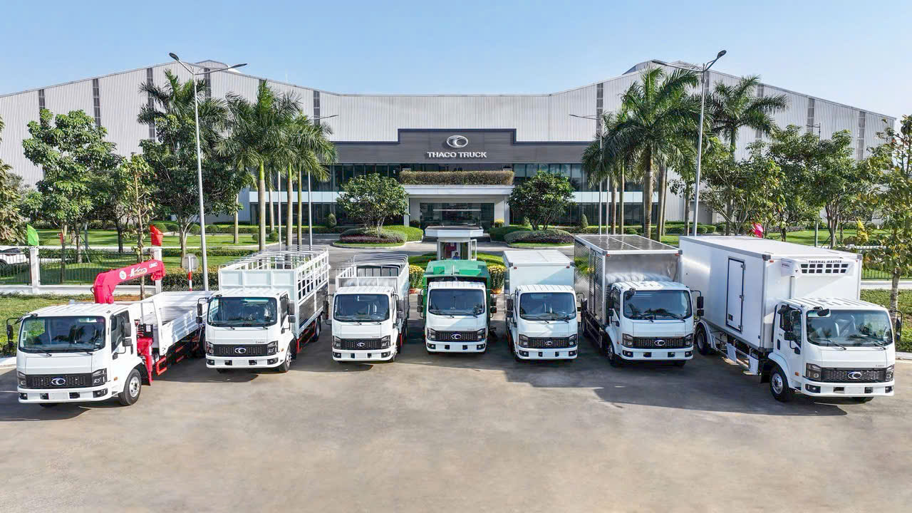 LINE UP DÒNG XE TẢI THACO LINKER