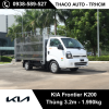 KIA K200 Thùng mui bạt không mở bửng 3.2m, tải trọng 1.990kg